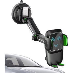 XIHAMA Pare-brise Support de téléphone de voiture, Mont de téléphone pour voiture 360° Porte-téléphone portable rotatif avec ventouse, support téléphonique 5Kg Charge de roulement, porte-téléphone à prothèse de choc pour véhicules