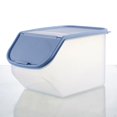 thumbnail image 1 of TASTAN Rice Container, 20L Airtight Food Storage Bin - Stackable Grain/Krice Container with Locking Lid, Bpa-Free Plastic Kitchen Organizer Food Storage Container, Blue, 1 of 3