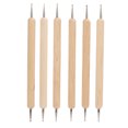 thumbnail image 2 of Indentation Pens, 6 Pcs Double End Tracing Dotting Stylus Sturdy Durable  For Leather Sleeve Punching For DIY, 2 of 8