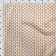 thumbnail image 4 of oneOone Georgette Viscose Mustard Yellow Fabric Asian Block Sewing Craft Projects Fabric Prints By Yard 42 Inch Wide, 4 of 4