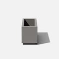 thumbnail image 2 of Veradek Block Series Jardinière Longue en Plastique Petite - Gris, 2 of 11