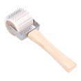 thumbnail image 1 of Uncapping Roller, Compact Comfortable Grip Beekeeping Needle Roller with Wooden Handle for Beekeeping for Bee, 1 of 8