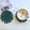Vert, variante sur Nilvkv Napperon Isolant Tissé Cuisine en Forme de Fleur Napperon Fait à la Main Tapis pour Casserole Tapis pour Tasse Taille 7X7 Pouces