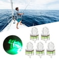 thumbnail image 4 of Bass Lure Light, Automatic Opening 5Pcs Flashing Fishing Lure Light  For Sea Blue,Green,Red,White, 4 of 8