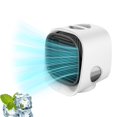 thumbnail image 2 of Hand Fans Lot Space Air Conditioner for Room Heater with Quiet Wall Mount Fan Oscillating Indoor Air Fan with Remote Control New Mini Air Conditioner Humidification USB Fan Portable Desktop, 2 of 4