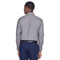 thumbnail image 2 of Harriton Chemise à Manches Longues en Sergé pour Hommes Easy blendTM avec Élimination des Taches, 2 of 3