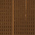 thumbnail image 1 of Ahgly Tapis d'Intérieur Lavable en Machine Carré Transitionnel Acajou Brun, 4 Pieds Carré, 1 of 7