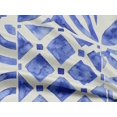 thumbnail image 5 of oneOone Rayon Blue Fabric Floral Sewing Craft Projects Fabric Prints By Yard 56 Inch Wide, 5 of 5