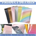 thumbnail image 2 of Aspire 100 PCS Mylar Zip Bags, Reusable Food Storage Pouches, 5 Size for Choose, 2 of 7