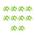 thumbnail image 3 of Yingyy Tapis de Golf T-Shirts Durables Résistance à l'Usure T-Shirt de Golf Réutilisable T-Shirts de Simulateur de Golf pour Intérieur Cour Arrière Petit Vert, 3 of 8