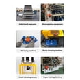 thumbnail image 4 of Concrete Vibrating Vibrator Motor, DC 24V 4000RPM Brushless Aluminum Alloy Concrete Vibrator Motor, IP65 Waterproof with Speed Controller for Shaker Table, 4 of 7