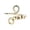 Gold, variant on Anxiety Fidget Ring Women Spinning Rings With Beads Stress Relief Spinning Ring