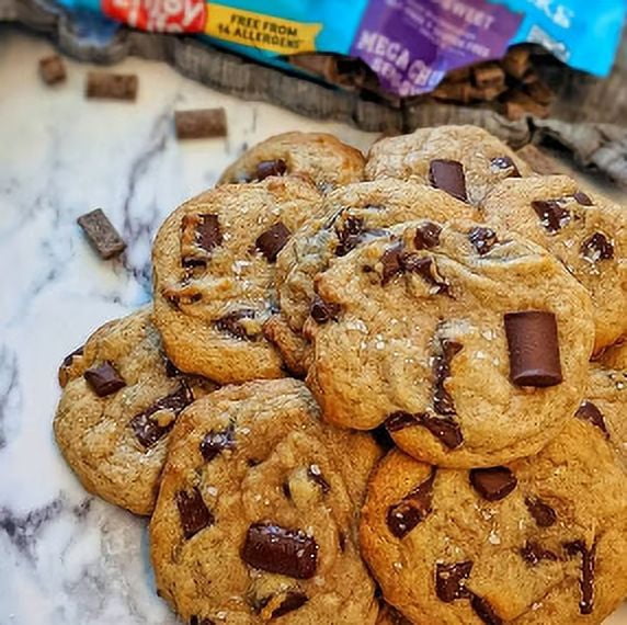 Enjoy Life Semi-Sweet Mega Chocolate Chunks, Gluten Free, Peanut Free, Tree Nut Free, Milk Free, Soy Free, Non-GMO,  283g