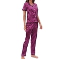 thumbnail image 3 of Ensemble de Pyjama pour Femmes Pantalon Ensemble Mode pour Femmes Tenue d'Intérieur Pyjama Femme Ensemble Deux Pièces Manches Longues Pantalon Ensemble de Pyjama Tenue d'Intérieur, 3 of 7