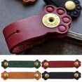 thumbnail image 2 of sourcing map Pack of 5 Leather Cable Ties Cable Clips Headphone Y6A3, 2 of 8