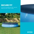 thumbnail image 4 of Intex 10 Foot Easy Set Round Above Ground Swimming Pool Vinyl Cover, Blue, 4 of 6