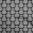 thumbnail image 1 of oneOone Velvet Black Fabric Asian Block Craft Projects Decor Fabric Printed By The Yard 58 Inch Wide, 1 of 5