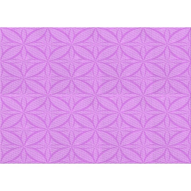Ahgly Tapis Rectangulaire Lavable en Machine Intérieur Transitionnel Violet Violet, 7 Pieds x 10 Pieds