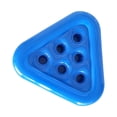 thumbnail image 3 of JilgTeok 4 Packs Inflatable Pool Drink Float with 6 Holes for Drinks and Snacks, Floating Tray for Hot Tub, Beach & Pool Parties, Lightweight PVC Accessory for Spa and Swimming Pools, 3 of 8
