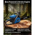 thumbnail image 4 of EDTara 52cc/58cc Gas Chainsaw with 20" Bar, 2-Stroke Engine, 2.2kW Power, Quick Start, Chain Brake, and Anti-Vibration Design for Wood and Tree Cutting, 4 of 7