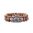 thumbnail image 1 of relayinert Natural Stone Bracelets Durable And Fashionable Accents Durable Long-Lasting Picture, 1 of 6