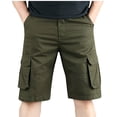 thumbnail image 1 of FAIWAD Shorts Cargo pour Hommes Décontractés Classiques Jusqu'aux Genoux à Multiples Poches Pantalons Capri Extensibles Shorts Décontractés d'Extérieur, 1 of 6