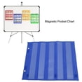 thumbnail image 4 of Mini Tableau de Poche Double Face avec 5 Poches Transparentes, Matériau en Nylon, pour Organisation de Classe, Mots de Vocabulaire, Mots de Comptine, Exercices Mathématiques, 4 of 8