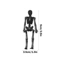 thumbnail image 3 of Boovnll Elastic And Stretchable Soft Rubber Skeleton Figurine Halloween Decoration Toy, 3 of 6