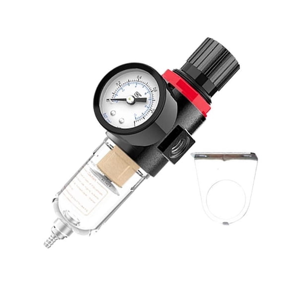 AFR2000 AFC2000 1/4 Pneumatic Filter Regulator Air Treatment Unit Pressure Switches Gauge For Compressor with Fitting (AFR2000)