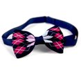 thumbnail image 2 of Colliers pour Chiens Nœuds Papillon Sangle Réglable Mode Animaux de Compagnie Accessoires Réglables Décorations Boucle Vêtements Chiots Chats Festival Carreaux Bleus, 2 of 7