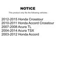 thumbnail image 2 of TOR Front Lower Inner Rearward Suspension Control Arm Bushing TOR-K200078 for Car Honda Accord Acura TSX TL Crosstour, 2 of 2