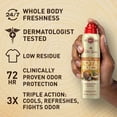 thumbnail image 3 of Old Spice Total Body Deodorant Aluminum Free Spray Vanilla + Shea, 24/7 Freshness From Pits to Toes and Down Below // Dermatologist Tested Full Body Deodorant, 3 of 18