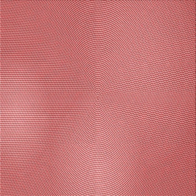 Ahgly Company Machine Washable Indoor Square Transitional Light Coral Pink Area Rugs, 4' Square