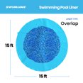 thumbnail image 3 of Swirl Bottom Round Overlap Pool Liner 48/52-in Deep, 3 of 7