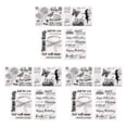 thumbnail image 2 of Maytalsory 4 Pieces/Set Reusable Silicone Embossing Stencil Home School Transparent DIY Crafting Template Embossed Stamp Handicraft Show as Picture 3Set, 2 of 6