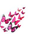 thumbnail image 3 of serony 12Pcs 3D DIY Wall Stickers PVC Kid Room Decal Home Decoration Decor purple 1Set, 3 of 6