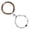 Brown,White, variant on TopLLC Matching Couple Bracelets Healing Crystal Bracelets For Couples on Clearance