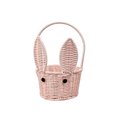 thumbnail image 1 of FEISHENTT Bread Basket Candy Baskets Easter Bunny Hanging Toy Woven with Handle Wicker Food Snack Container Food Storage Holder Beach Rattan Laundry, 1 of 5