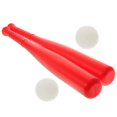 thumbnail image 3 of HLONK 2 Plastic Baseball Bats for Kids - 18” Set for Backyard Games, 3 of 11