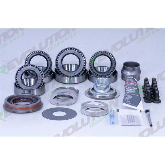 Kit d'Installation Anneau et Pignon Différentiel pour Jeep Wrangler JK Revolution Gear 2007-2015 35-2050 DANA 30 JK Style Rotation Inverse Axe avant