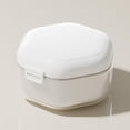 thumbnail image 4 of EGNMCR Closet Organizers and Storage, Bathroom Organizers and Storage Orthodontic Braces Case Invisible Braces Retainer Storage Box Portable Box Denture Storage Cleaning Box a storage, 4 of 7