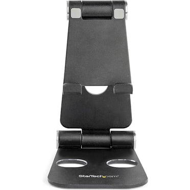 Support pliable pour téléphone et tablette StarTech.com - Multi-angle réglable, portable, ergonomique - Noir