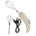 thumbnail image 1 of veasfak Cordless Hand Mixer Compact Electric Egg Beater for Kitchen Baking Cake Shop Beige, 1 of 9