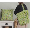 thumbnail image 5 of Soimoi Green Modal Satin Fabric Crowd Theme Human Figure Print Fabric by Yard 42 Inch Wide, 5 of 5