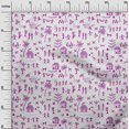 thumbnail image 3 of oneOone Silk Tabby Pink Fabric Asian Floral Block Sewing Craft Projects Fabric Prints By Yard 42 Inch Wide, 3 of 4