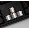 thumbnail image 4 of 4 Keys Arrow Keycaps Zinc Alloy Metal Backlit Keycap OEM Profile for Cherry MX Mechanical Keyboard Switches DIY Replacement (Silver), 4 of 4