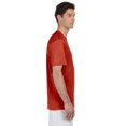 thumbnail image 3 of Hanes Cool DRI TAGLESS Men`s T-Shirt, S, Deep Red, 3 of 3