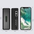thumbnail image 3 of Graflsoa Dual-Port 8800mAh UPS Power Bank with 5V/9V/12V Output for Routers, Cameras, and Mobile Devices, Supports Simultaneous Charging and Usage, 18W Fast Charging, Overload Protection, 3 of 6