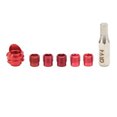 thumbnail image 2 of Archery Hooded Peephole  Kit, 6x 8x Clarifier Lens Compound Bow Peep Sight  For Shooting Red, 2 of 8