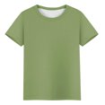 thumbnail image 5 of Timegard T-Shirts d'Été pour Femmes à Col Rond, Manches Courtes, Confortables, Basiques, Décontractés, Amples, Blouses, 5 of 5
